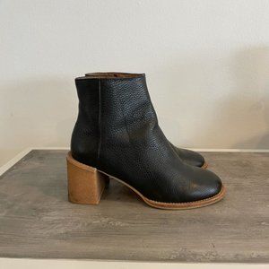 See by Chloe Black Ankle Leather Boots